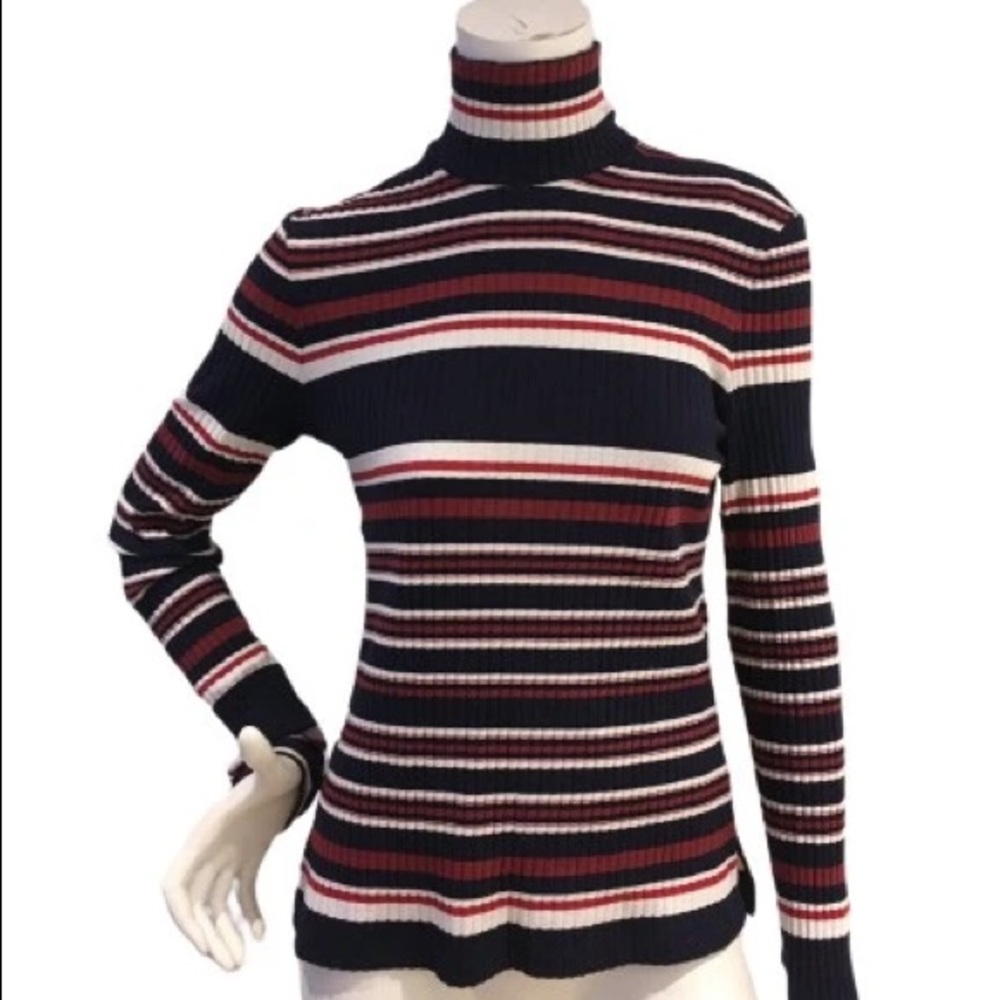 Striped Ribbed Sweater
